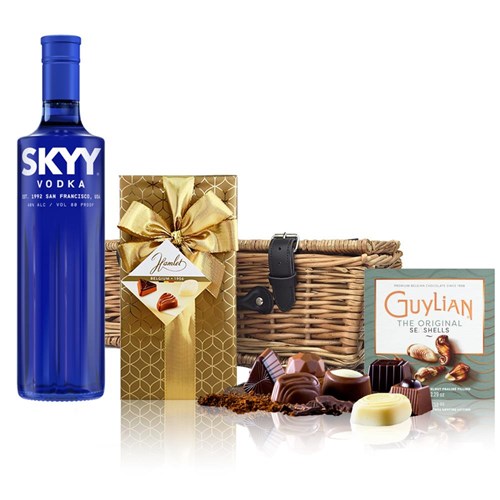 Skyy Vodka 70cl And Chocolates Hamper